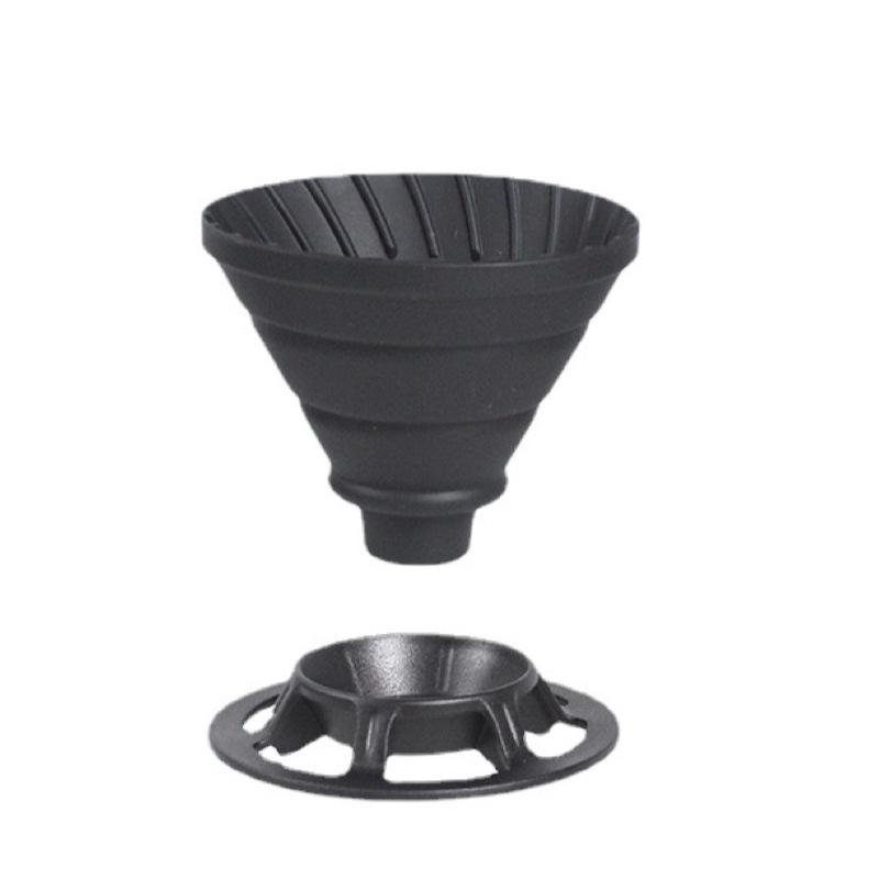 空間摺疊 矽膠咖啡濾杯【好勢露營】可摺疊式濾杯 錐型濾杯 萃取流速濾杯 咖啡 手沖濾杯 可折疊濾杯-細節圖5