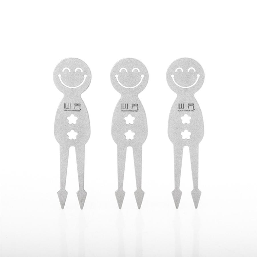 Keith鎧斯 純鈦水果叉套裝-3入【好勢露營】Mi1320水果叉 叉子點心叉餐具戶外蛋糕叉-細節圖2