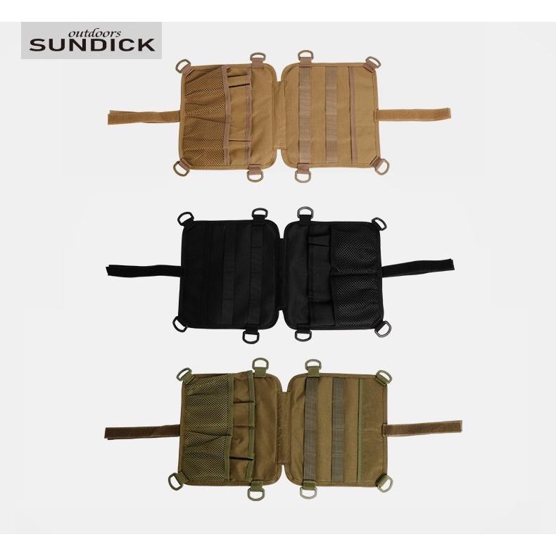 SUNDICK 懸掛置物袋/側邊收納袋【好勢露營】懸掛置物袋 露營椅扶手置物掛袋 側袋 掛袋 廚具收納 側收納袋-細節圖2