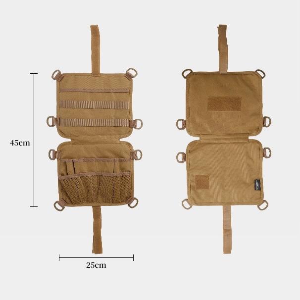 SUNDICK 懸掛置物袋/側邊收納袋【好勢露營】懸掛置物袋 露營椅扶手置物掛袋 側袋 掛袋 廚具收納 側收納袋-細節圖9