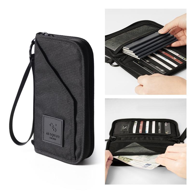 m square 防盜刷護照夾【好勢露營】多功能隨身包 護照夾 護照包 隨身收納包 手拿包-細節圖9