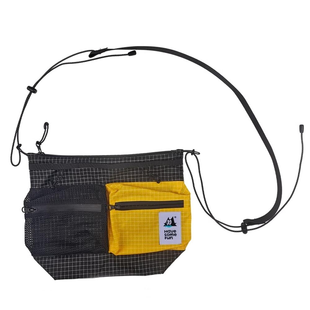 樂貓釣HSF 多功能斜跨包【好勢露營】斜背包 斜跨包 胸包 側背包 防水包 斜背小包 釣魚包 側背小包 隨身小包 手機包-細節圖2