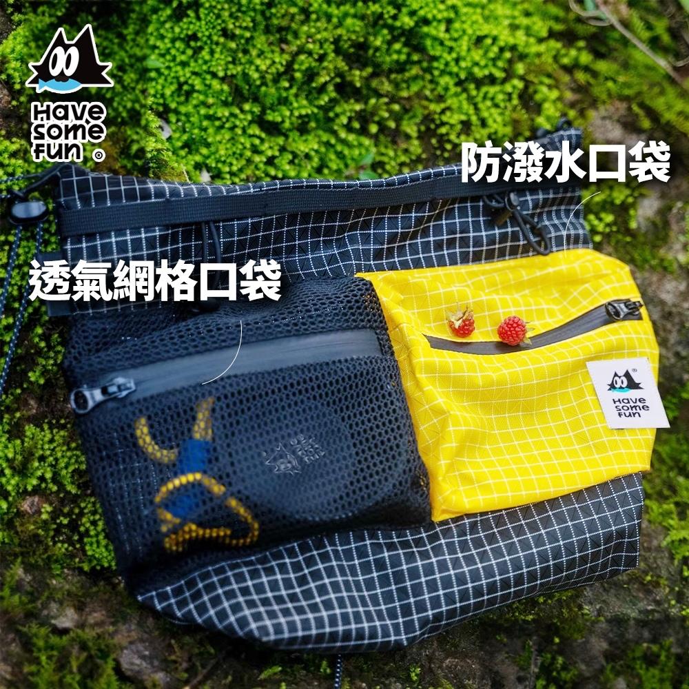樂貓釣HSF 多功能斜跨包【好勢露營】斜背包 斜跨包 胸包 側背包 防水包 斜背小包 釣魚包 側背小包 隨身小包 手機包-細節圖4