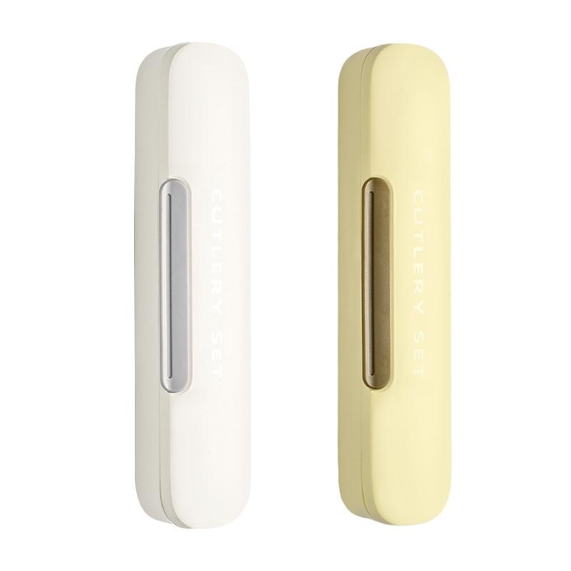 筷子湯匙套裝餐具收納組【好勢露營】 304不鏽鋼餐具 環保餐具組 環保筷 湯匙-細節圖2