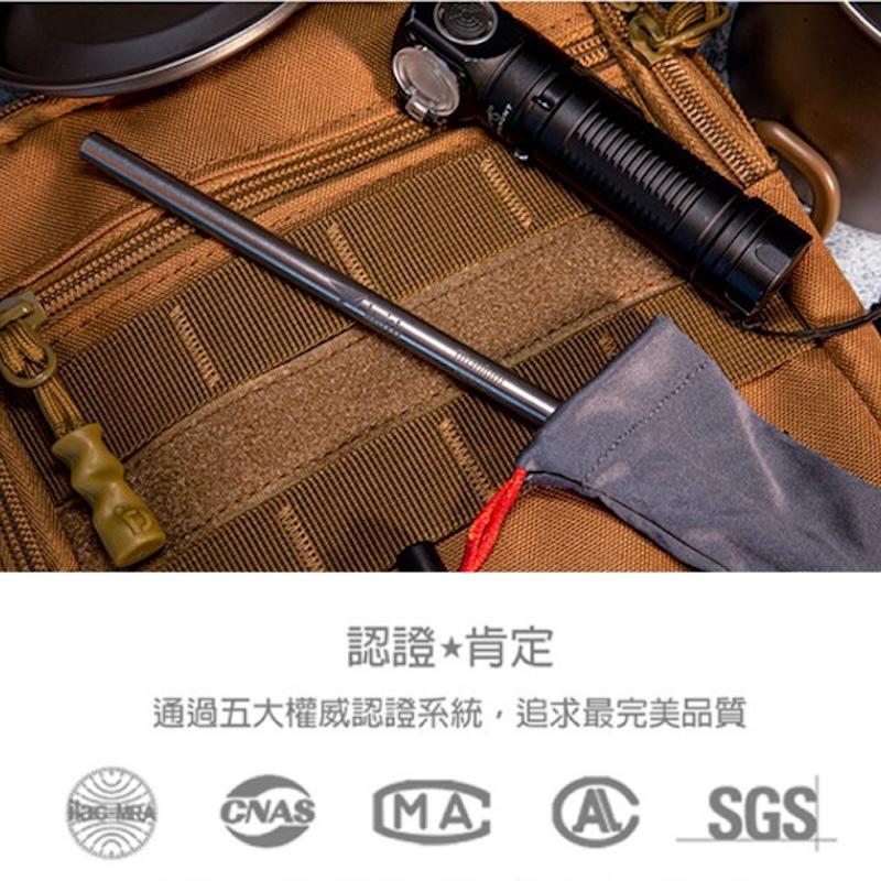 鎧斯Keith 純鈦環保斜口直吸管-7mm/12mm【好勢露營】Ti3703附清潔刷環保鈦吸管手搖杯飲料吸管Ti3702-細節圖4