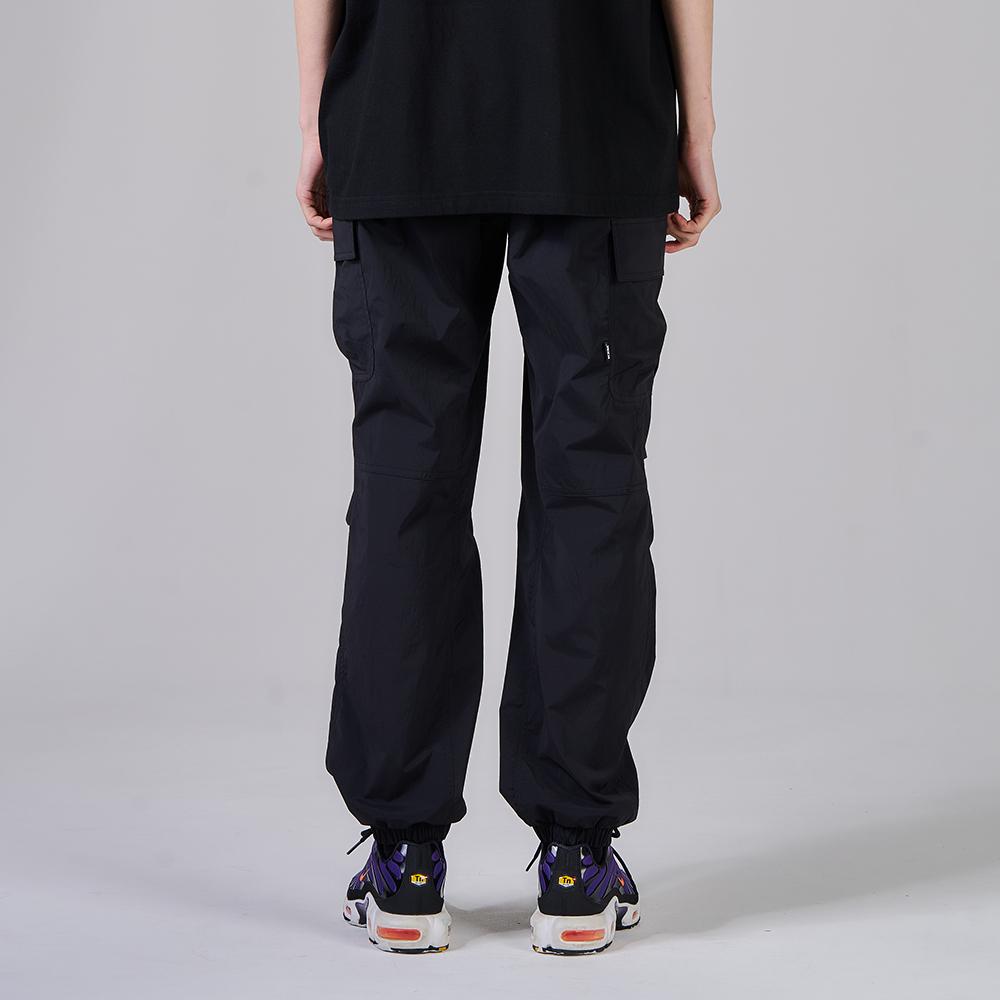 KZM J19 休閒縮口褲【好勢露營】束口褲 縮口褲 工裝長褲 工作褲 多口袋 休閒長褲 黑色男褲 口袋長褲-細節圖6