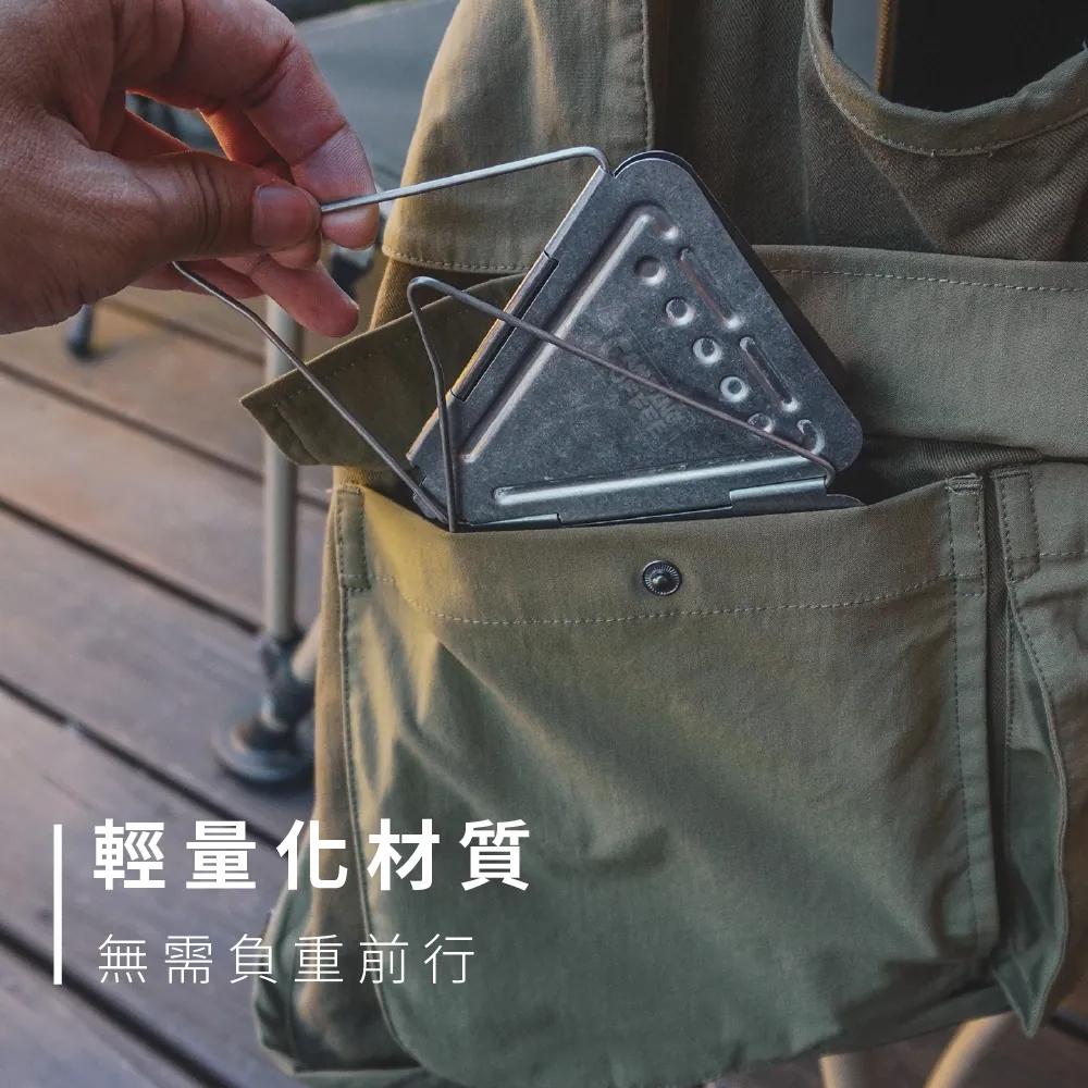 Camping 手沖收合濾杯 2-4 cup【好勢露營】手沖咖啡器具 戶外摺疊濾杯 折疊式露營手沖壺 攜帶式-細節圖4