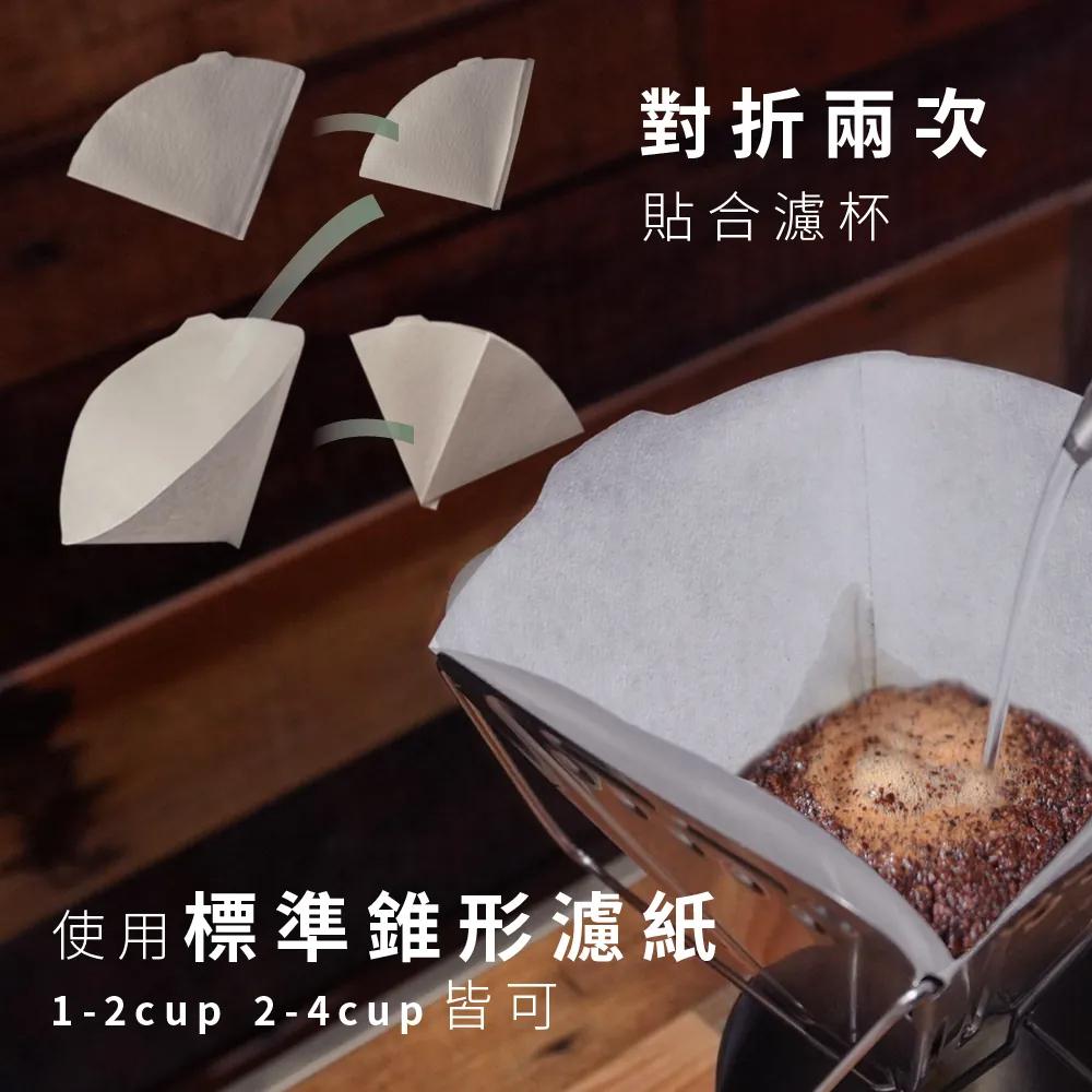Camping 手沖收合濾杯 2-4 cup【好勢露營】手沖咖啡器具 戶外摺疊濾杯 折疊式露營手沖壺 攜帶式-細節圖9
