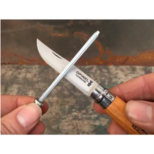 法國OPINEL 不鏽鋼磨刀棒-7.5CM【好勢露營】#001128 折刀配件 磨刀器 磨利刀刃 不銹鋼材質-細節圖5