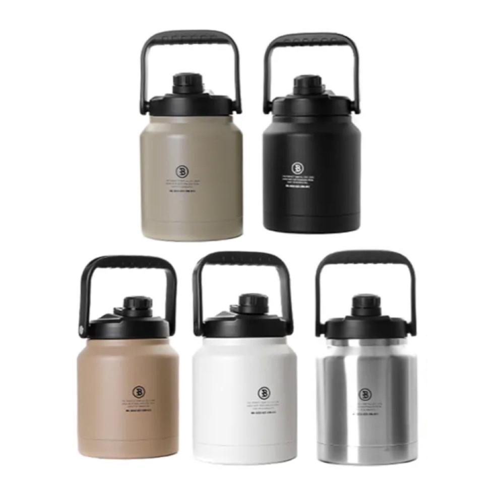 BROOKLYN WORKS 2.5L不鏽鋼保冰水壺【好勢露營】 2.5L露營水壺 胖胖壺-細節圖2