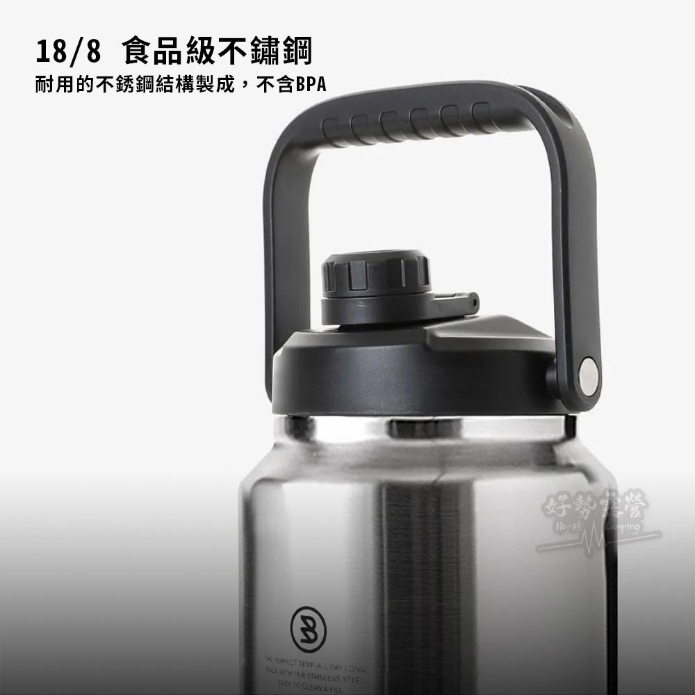 BROOKLYN WORKS 2.5L不鏽鋼保冰水壺【好勢露營】 2.5L露營水壺 胖胖壺-細節圖4