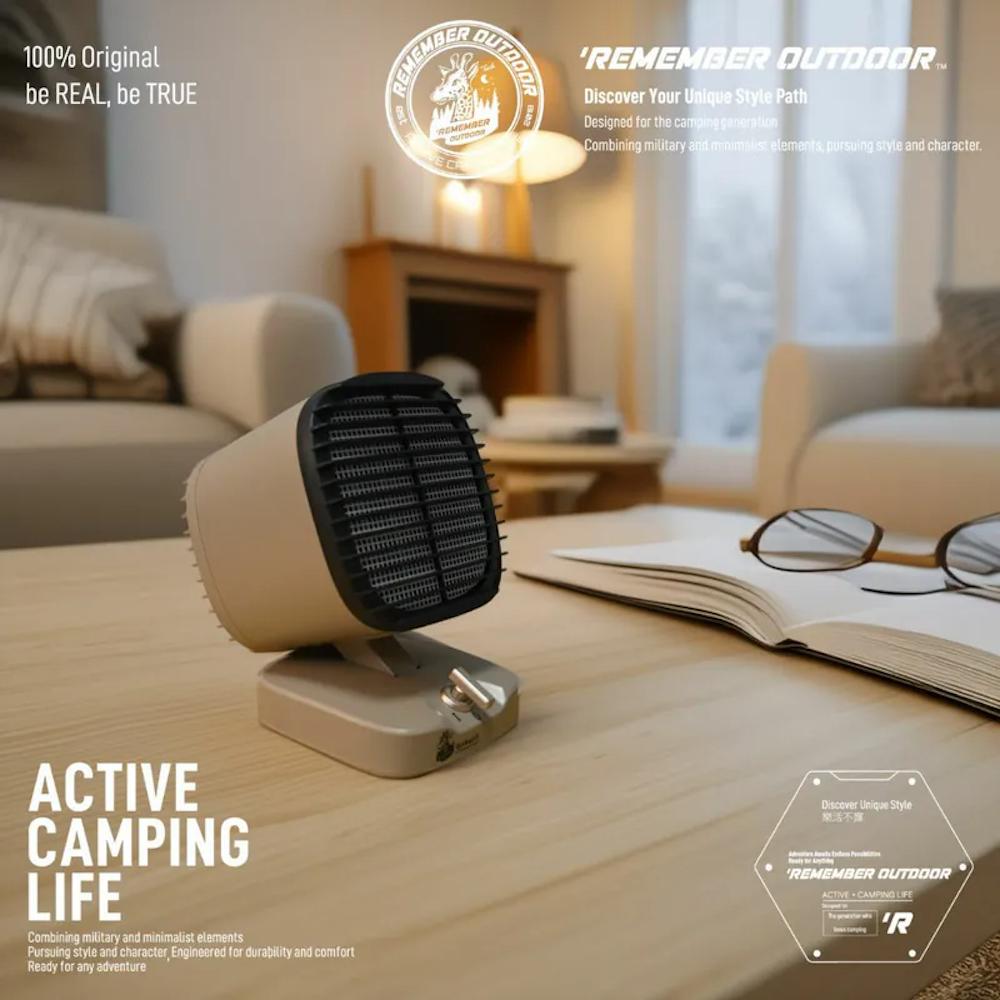 樂活不露 5代特仕版PTC電暖器【好勢露營】電暖爐 銀離子抗菌劑 戶外保暖微型低功率電暖器 露營必備暖爐-細節圖8
