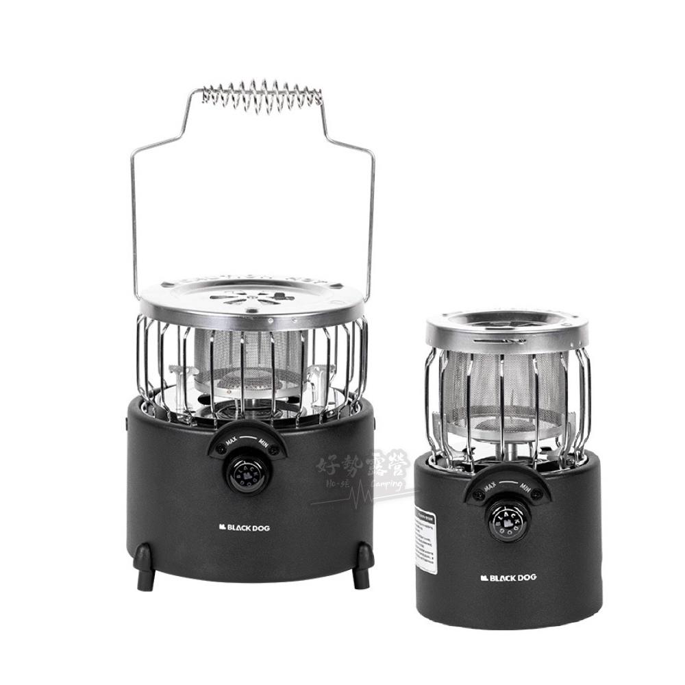 BLACKDOG 黑狗 烈陽取暖爐【好勢露營】中號/小號 高山瓦斯罐暖爐 復古暖爐戶外暖器 迷你瓦斯氣罐暖爐-細節圖2