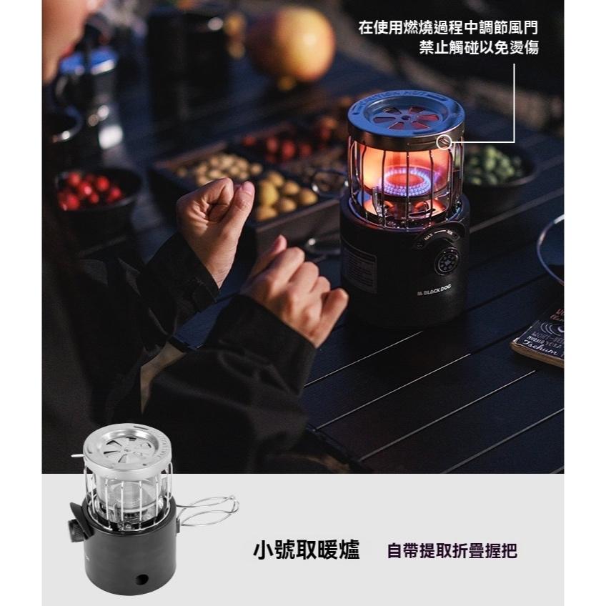 BLACKDOG 黑狗 烈陽取暖爐【好勢露營】中號/小號 高山瓦斯罐暖爐 復古暖爐戶外暖器 迷你瓦斯氣罐暖爐-細節圖5