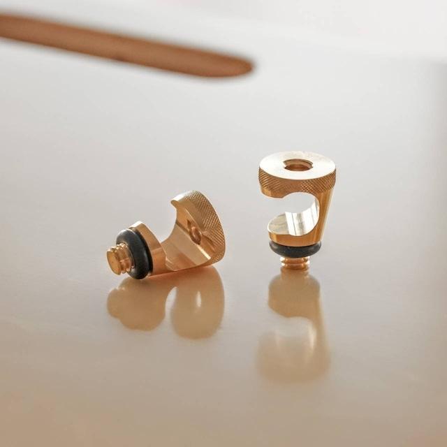 38explore HOOK鉤-一入裝【好勢露營】38燈燭臺 固定器 燈架固定 掛燈 氣氛燈 黃銅/黑 掛勾掛鈎-細節圖7