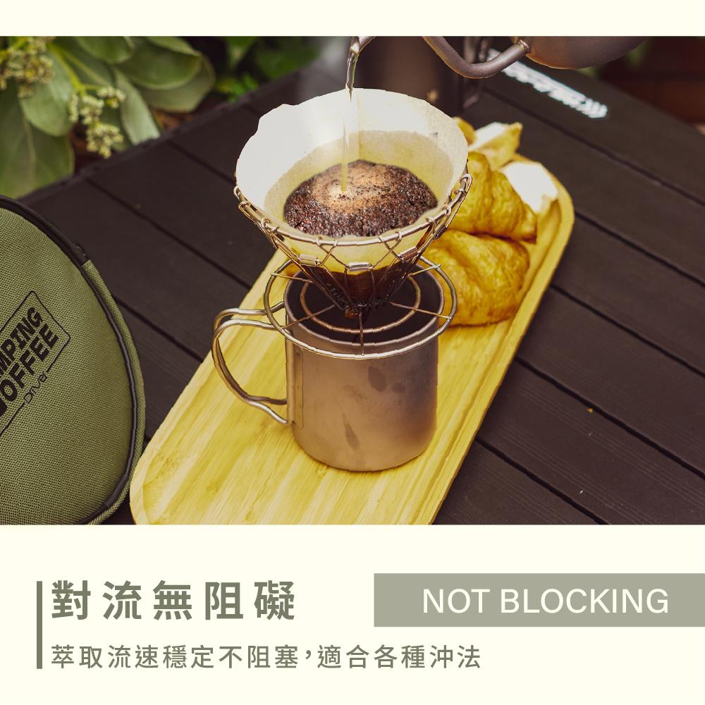 Camping 折疊濾杯收納組【好勢露營】手沖咖啡 不鏽鋼濾杯 金屬濾杯 咖啡濾器 咖啡器具 咖啡濾杯 戶外咖啡-細節圖8