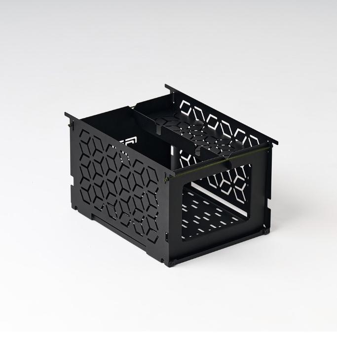 Territory Task 地域仕事 筷架/折疊置物盒【好勢露營】1單位折疊置物盒配件 置物層 渡鴉系列-細節圖5