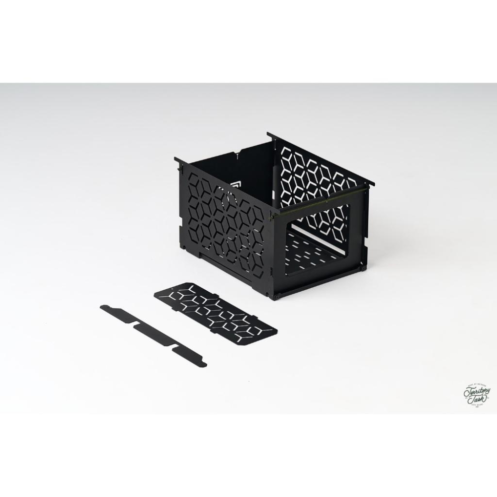 Territory Task 地域仕事 筷架/折疊置物盒【好勢露營】1單位折疊置物盒配件 置物層 渡鴉系列-細節圖7