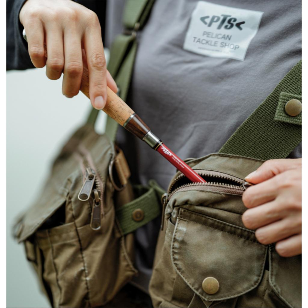 鵜鶘釣 小物釣竿150cm【好勢露營】官方授權 超輕碳纖維釣竿 手竿 小物釣手釣竿 溪釣竿 迷你釣竿 小魚釣竿釣魚竿蝦竿-細節圖7