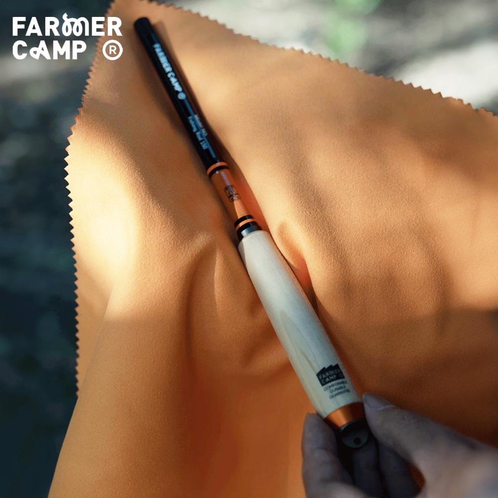 Farmer Camp 小物釣專家 FC釣魚毛巾【好勢露營】吸水速乾 帶掛扣 擦手巾 吸水毛巾 毛巾 擦手布 擦手毛巾-細節圖4