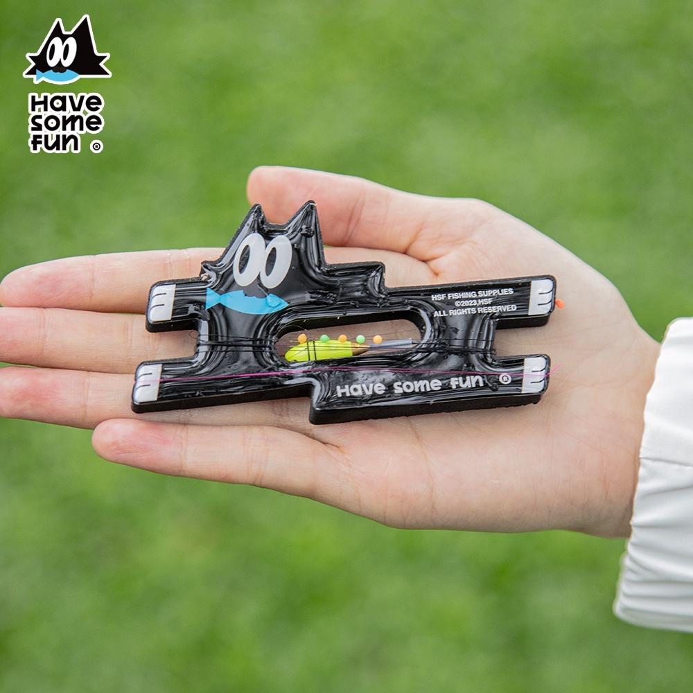 樂貓釣 HSF 小物釣線組【好勢露營】釣魚線 魚線 釣線 小物釣 釣線組 釣魚裝備 新半月魚鉤 微物釣 溪釣線 溪釣裝備-細節圖7