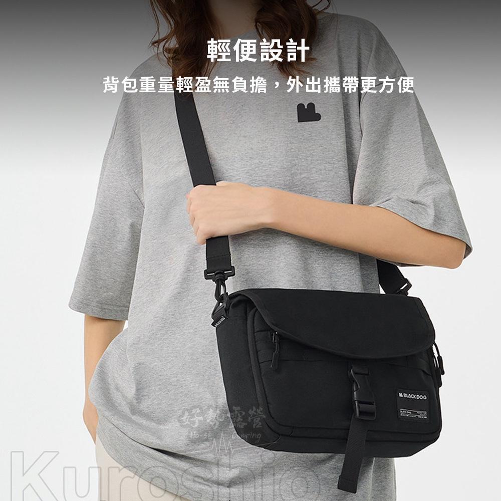 BLACKDOG 黑狗 黑潮 休閒斜挎包【好勢露營】時尚斜挎包大容量斜揹包 多口袋隨身包 側揹包 單肩包 休閒包-細節圖3