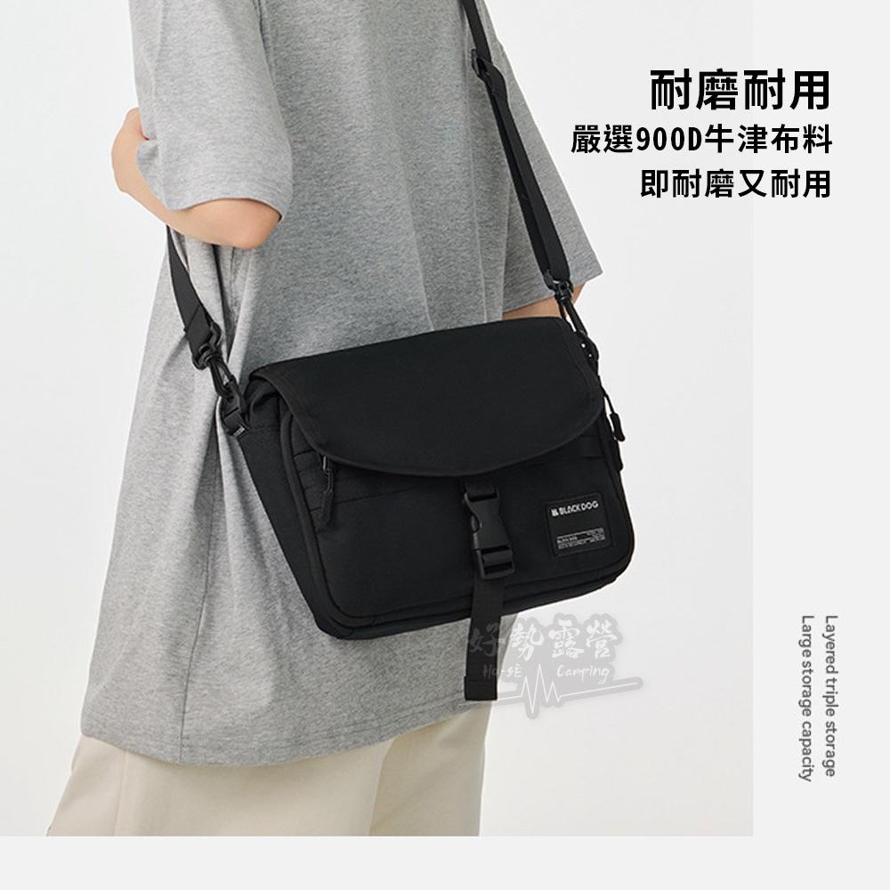 BLACKDOG 黑狗 黑潮 休閒斜挎包【好勢露營】時尚斜挎包大容量斜揹包 多口袋隨身包 側揹包 單肩包 休閒包-細節圖4