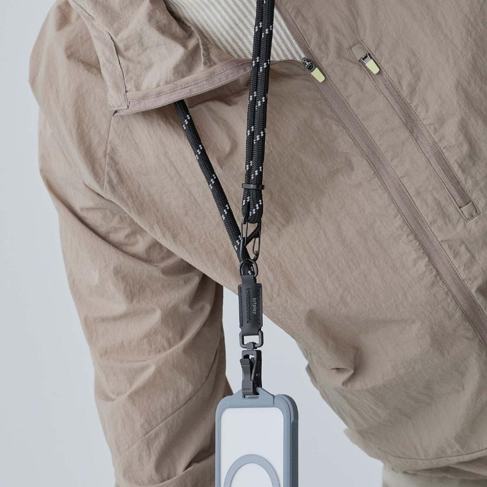 Bitplay 8mm兩用掛繩背帶【好勢露營】WanderCase系列背帶週邊(含掛繩通用墊片) 撞色掛繩揹帶-細節圖7