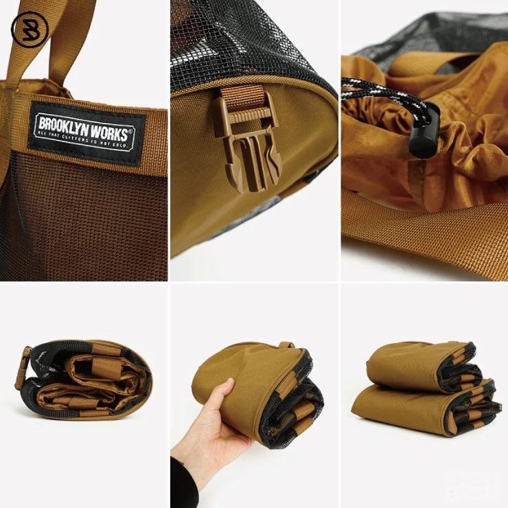 BROOKLYN WORKS 布魯克林 大容量摺疊收納袋 S/L【好勢露營】-細節圖7
