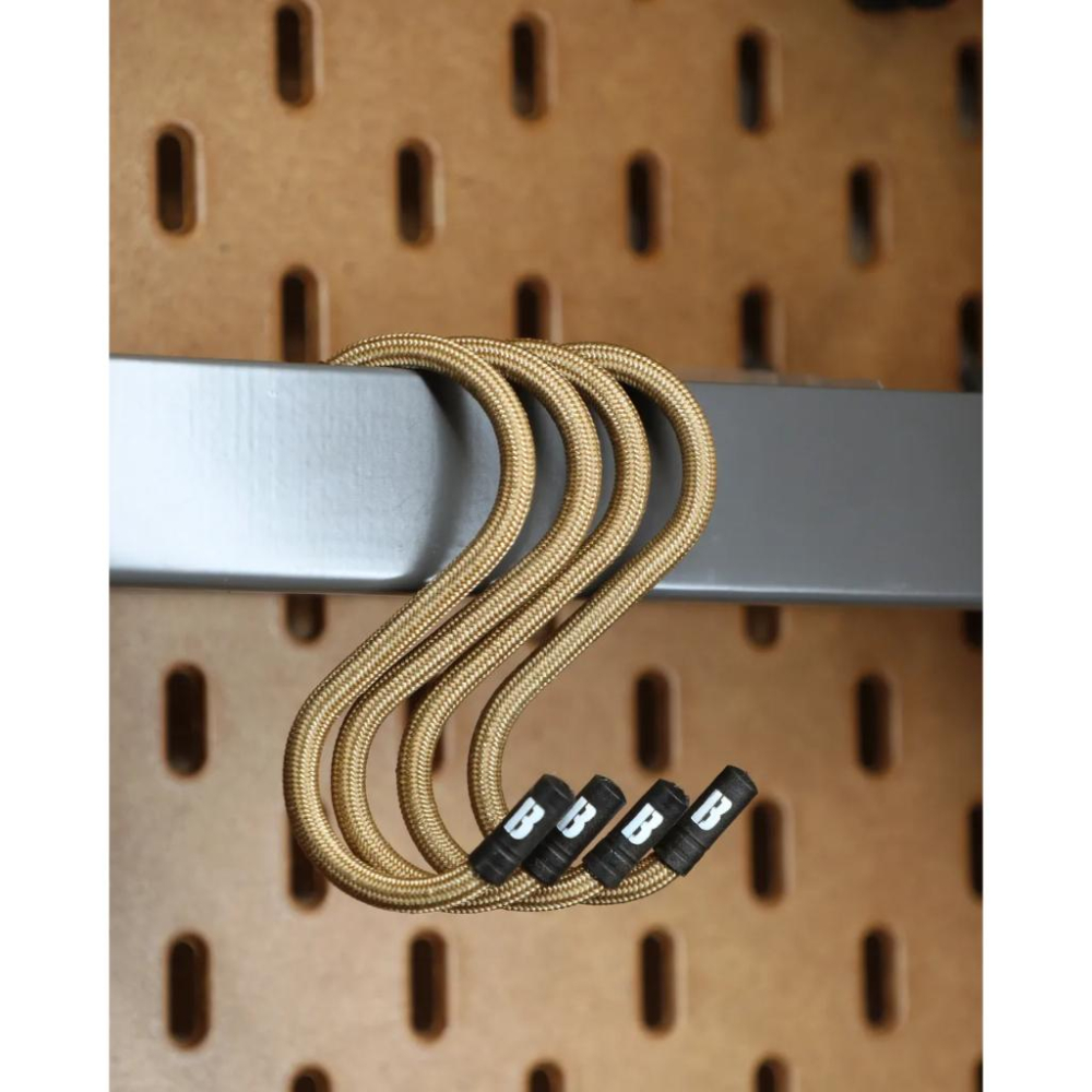 BASE 550  S勾-四入一組【好勢露營】S HOOK 傘繩掛勾 超帥掛勾 掛燈勾 燈勾 掛環 露營 戶外掛鈎-細節圖5