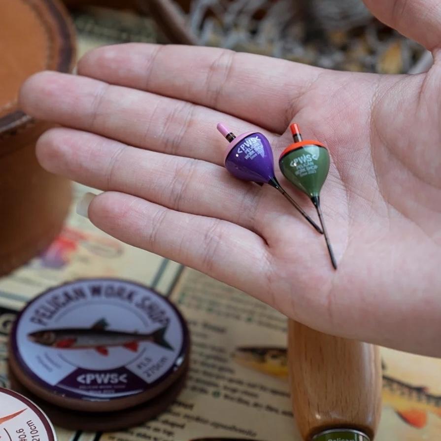 鵜鶘釣 溪流浮漂【好勢露營】PWS官方授權 小物釣浮漂 小物釣 釣蝦溪釣 高靈敏浮漂 專用短漂 吃鉛1.4g自重0.5g-細節圖6