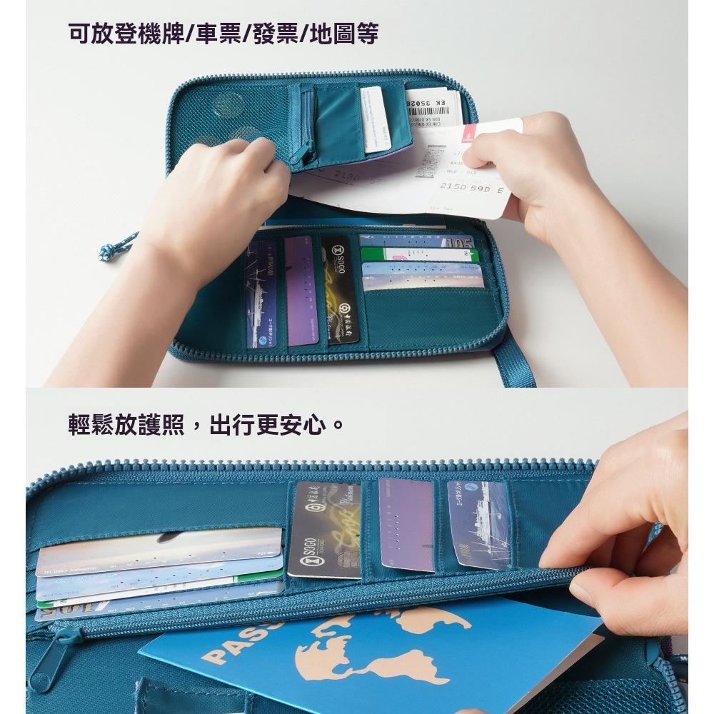 m square 長款護照夾【好勢露營】多功能旅行長夾 零錢包 證件包 隨身包 出國包 旅行包 手拿包-細節圖5