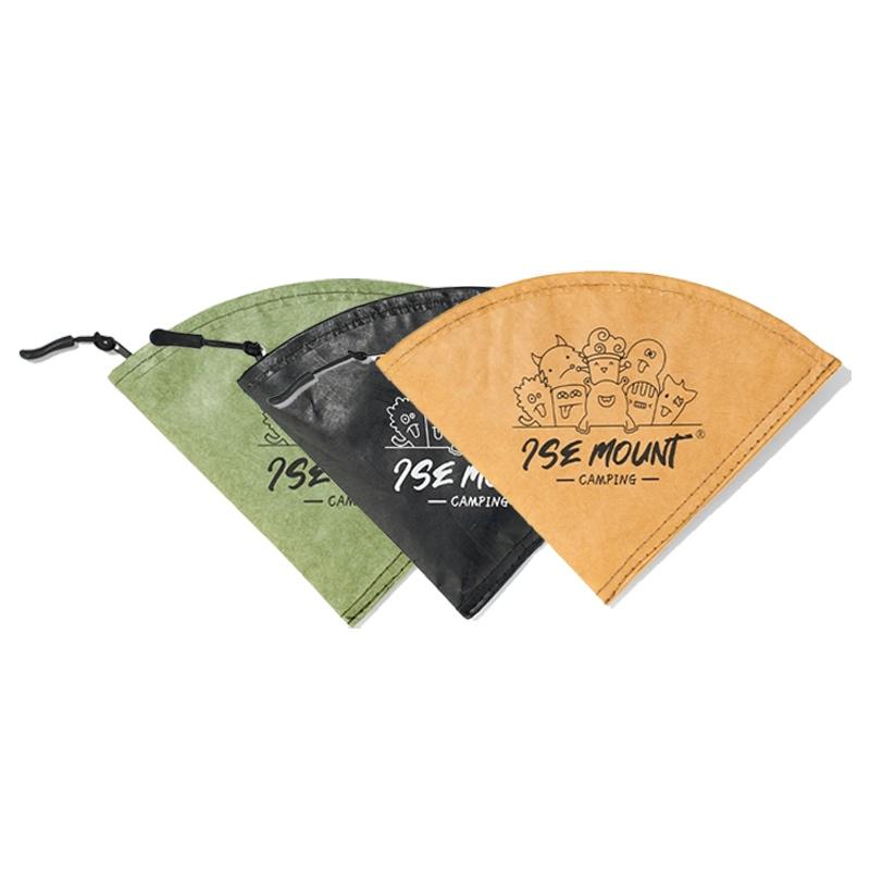 ISE MOUNT 咖啡濾紙收納包【好勢露營】錐形濾紙包 扇形濾紙收納袋 收納三角包收納袋 小物袋 手沖咖啡 水洗牛皮紙-細節圖2
