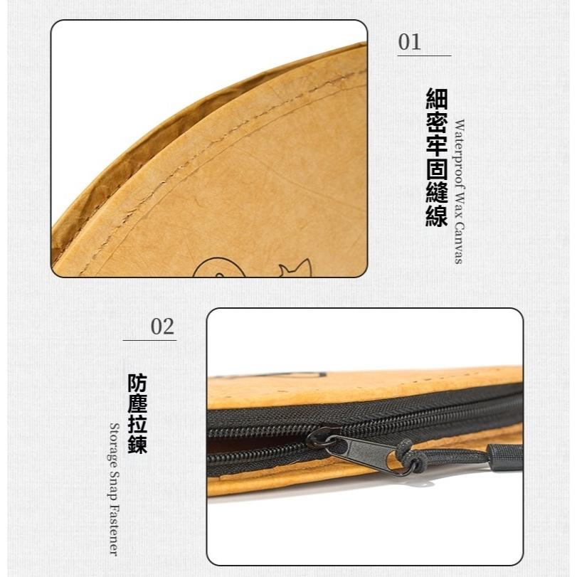 ISE MOUNT 咖啡濾紙收納包【好勢露營】錐形濾紙包 扇形濾紙收納袋 收納三角包收納袋 小物袋 手沖咖啡 水洗牛皮紙-細節圖9