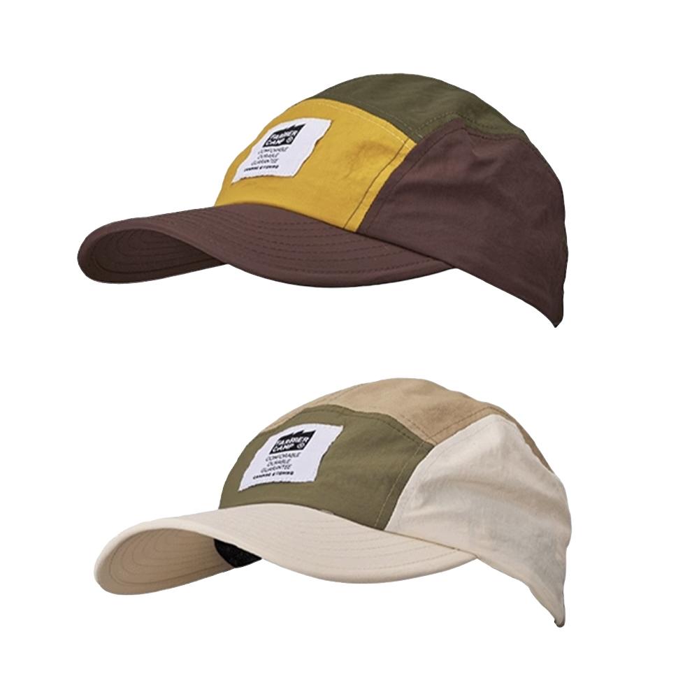 Farmer Camp 小物釣速乾帽拼接老帽【好勢露營】釣魚帽 遮陽帽 防曬帽 五分割帽 速乾帽 露營帽 登山帽-細節圖2