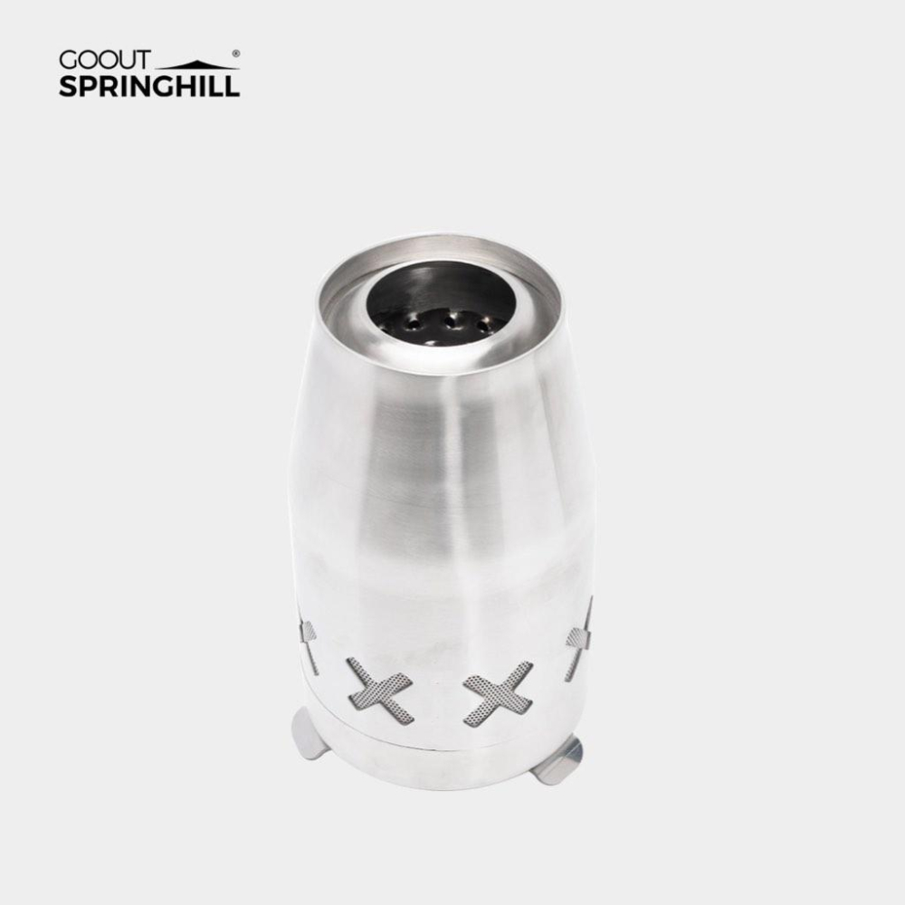 Springhill 春山 原火旋風爐【好勢露營】二次燃燒登山爐柴爐 觀火爐 迷你焚火台 取暖爐-細節圖2