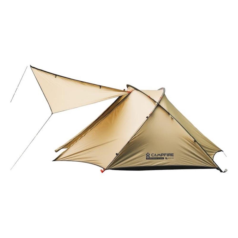 CAMPFIRE 營火部落 雲杉雙人輕量帳篷【好勢露營】營火部落 輕量化 車露野營內帳 變化式前庭 地布天幕 輕量帳篷-細節圖2