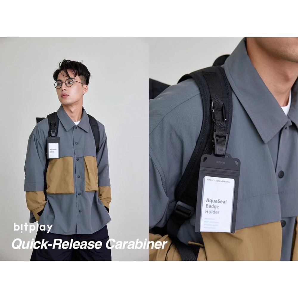 bitplay 掛扣瞬扣夾【好勢露營】Quick-Release Carabiner V2含通用墊片MUKEN LIFE-細節圖7