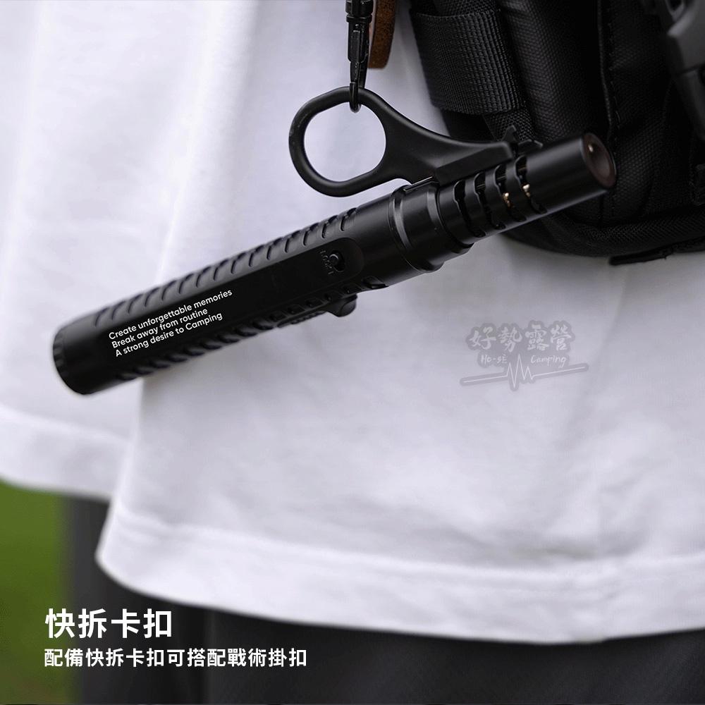 WELLHIKE 荒野噴火槍【好勢露營】附戰術快扣 硬派戰術風格 點火器 噴火槍 軍風 戶外點火器 可補充瓦斯 打火機-細節圖5