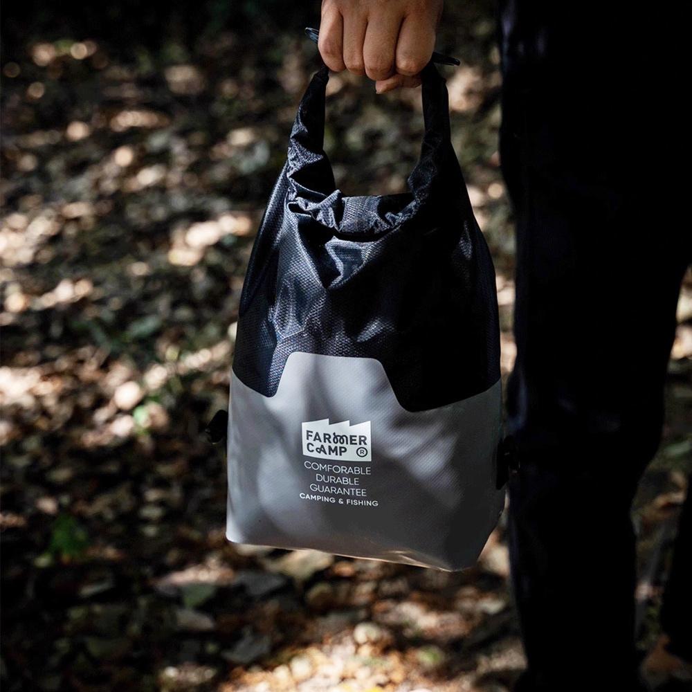 Farmer Camp 防水戰術挎包【好勢露營】防水漁具包防水包 防水背包 釣魚包 防水袋 游泳包 潛水包 漁具包-細節圖8