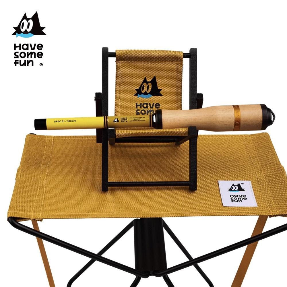 樂貓釣 魚竿展示椅【好勢露營】小物釣 魚竿架 釣魚竿架 釣竿支架 手機支架 手機架 懶人支架 桌面置物架 擺件-細節圖8