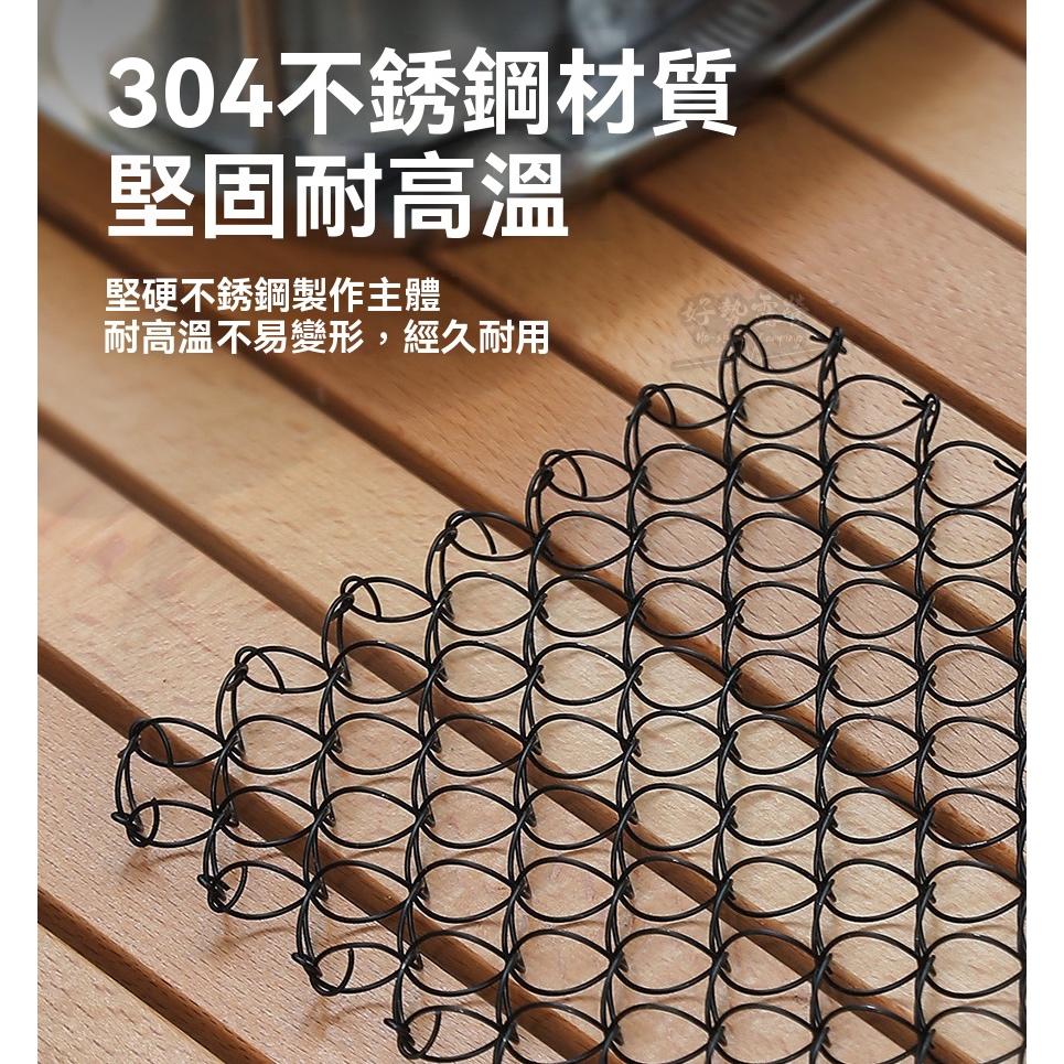 ISE MOUNT 不鏽鋼隔熱墊【好勢露營】彈簧隔熱墊 杯墊防燙桌墊 304不鏽鋼 風格露營-細節圖4