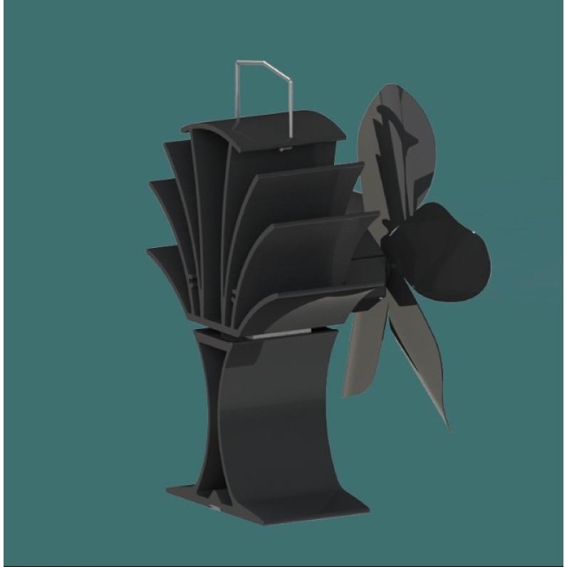 暖爐熱能風扇-五葉款【好勢露營】5葉熱能風扇 煤油暖爐風扇 煤油爐風扇 風扇 壁爐熱能 熱動力風扇 爐扇 暖風扇-細節圖5