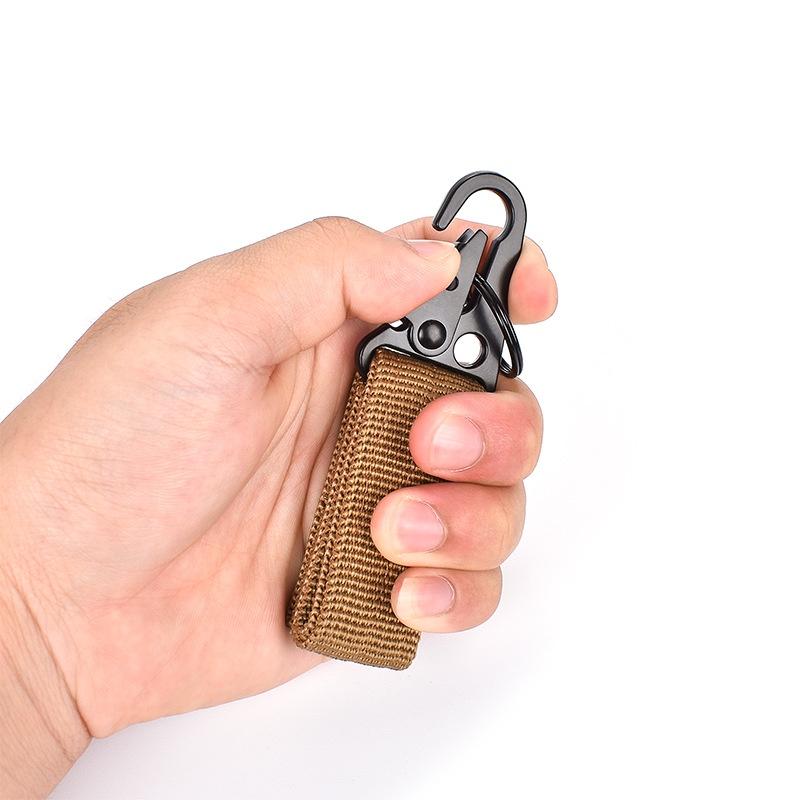 Molle 鷹嘴掛鉤【好勢露營】 尼龍織帶 水壺扣 鑰匙圈 鑰匙扣 鷹嘴鈎 鷹嘴扣 鑰匙掛鉤 登山扣-細節圖7