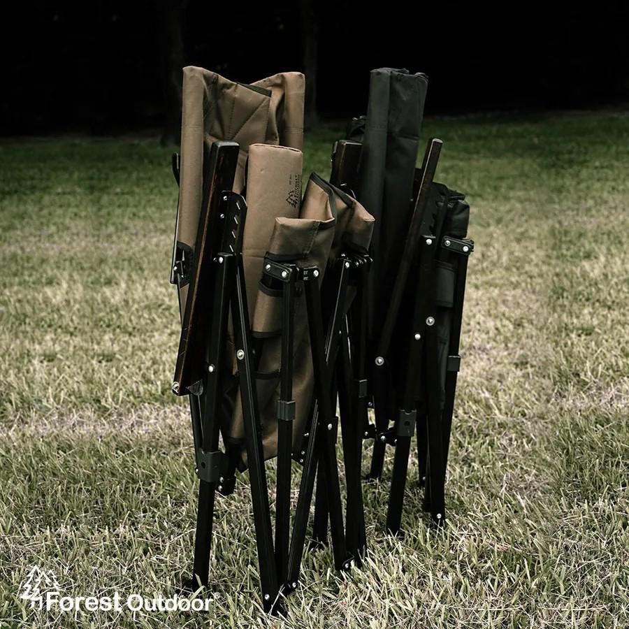 Forest Outdoor 頂級七段傾斜大川椅🎉送川川凳【好勢露營】杯架款 加厚加高導演椅 休閒椅 巨川椅露營椅-細節圖8