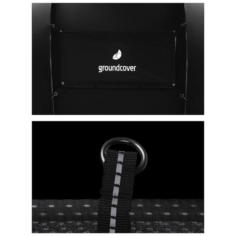 groundcover 天幕【好勢露營】 ROOF HOUSE 韓國天幕 穹頂天幕 客廳帳炊事帳篷蝶型天幕-細節圖6