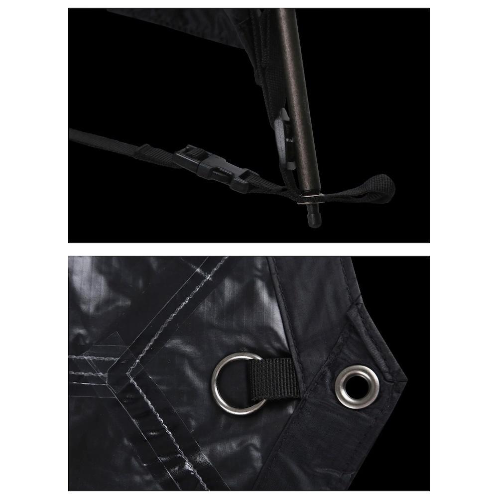 groundcover 天幕【好勢露營】 ROOF HOUSE 韓國天幕 穹頂天幕 客廳帳炊事帳篷蝶型天幕-細節圖7