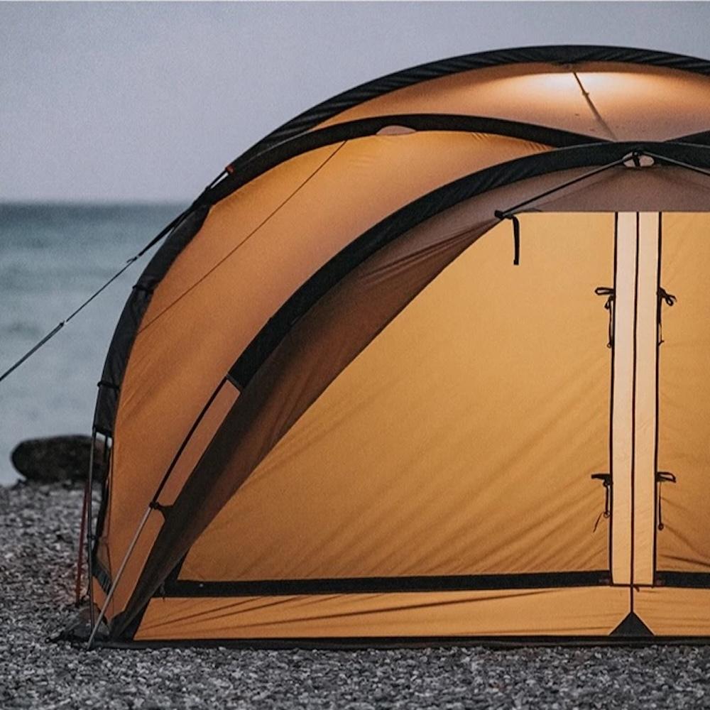 TiiTENT MOTION帳篷/金沙【好勢露營】帳篷TPU窗透明窗隧道帳棉感自立帳篷滿版地布多人睡帳- 好勢露營- iOPEN Mall