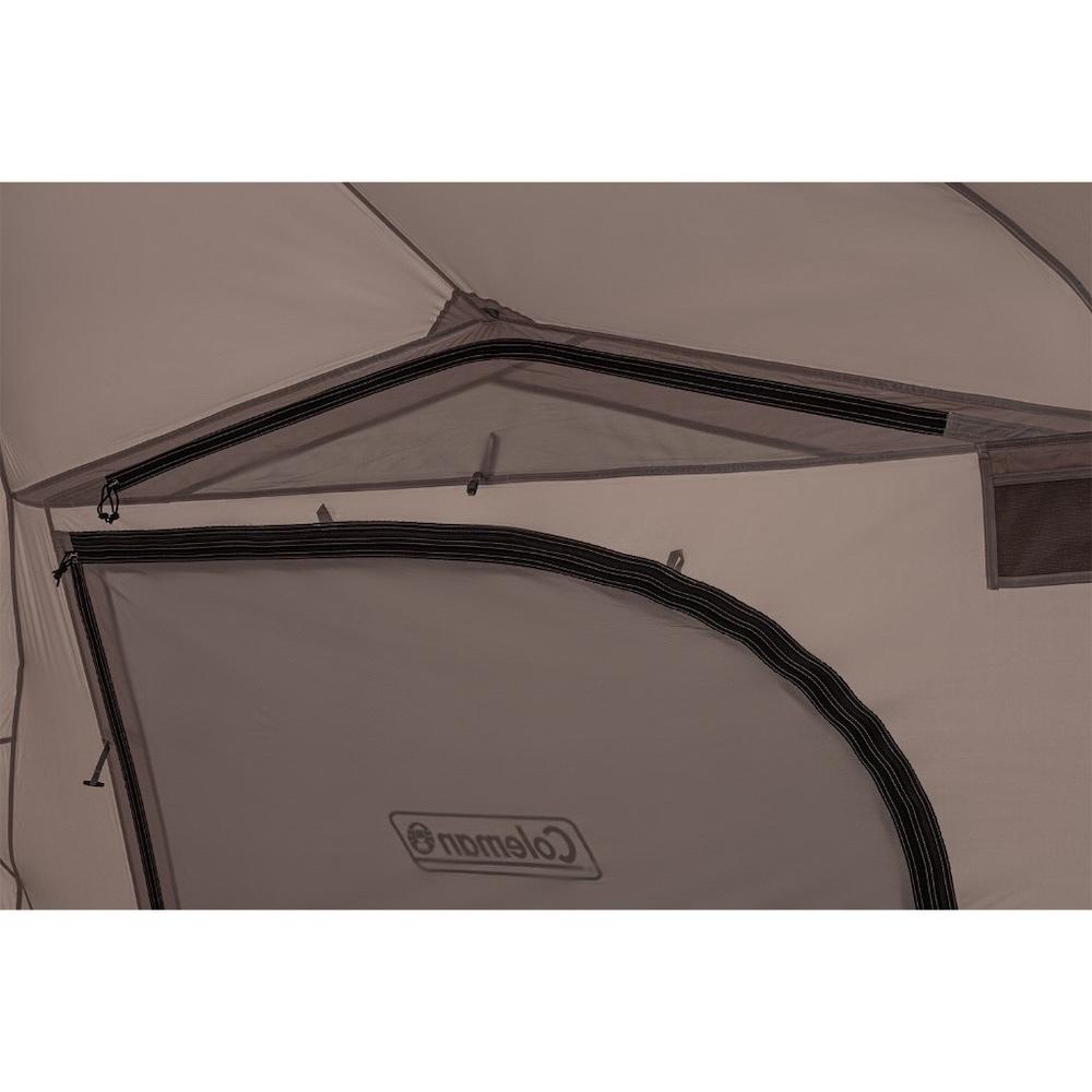 Coleman TOUGH 2-ROOM/DX灰咖啡【好勢露營】CM-07040一房一廳帳篷 隧道帳-細節圖9