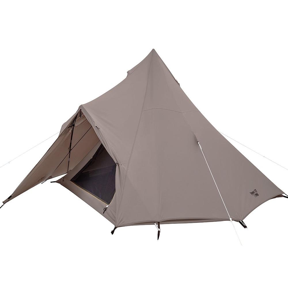 Coleman 灰咖啡印地安帳/ST【好勢露營】CM-85614 小型帳野餐帳2-3人帳篷印第安帳 尖尖帳-細節圖7